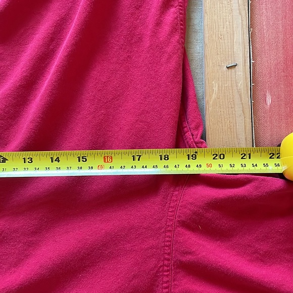 GAP Fire-engine Red Casual Button Up - Size S - Picture 7 of 8